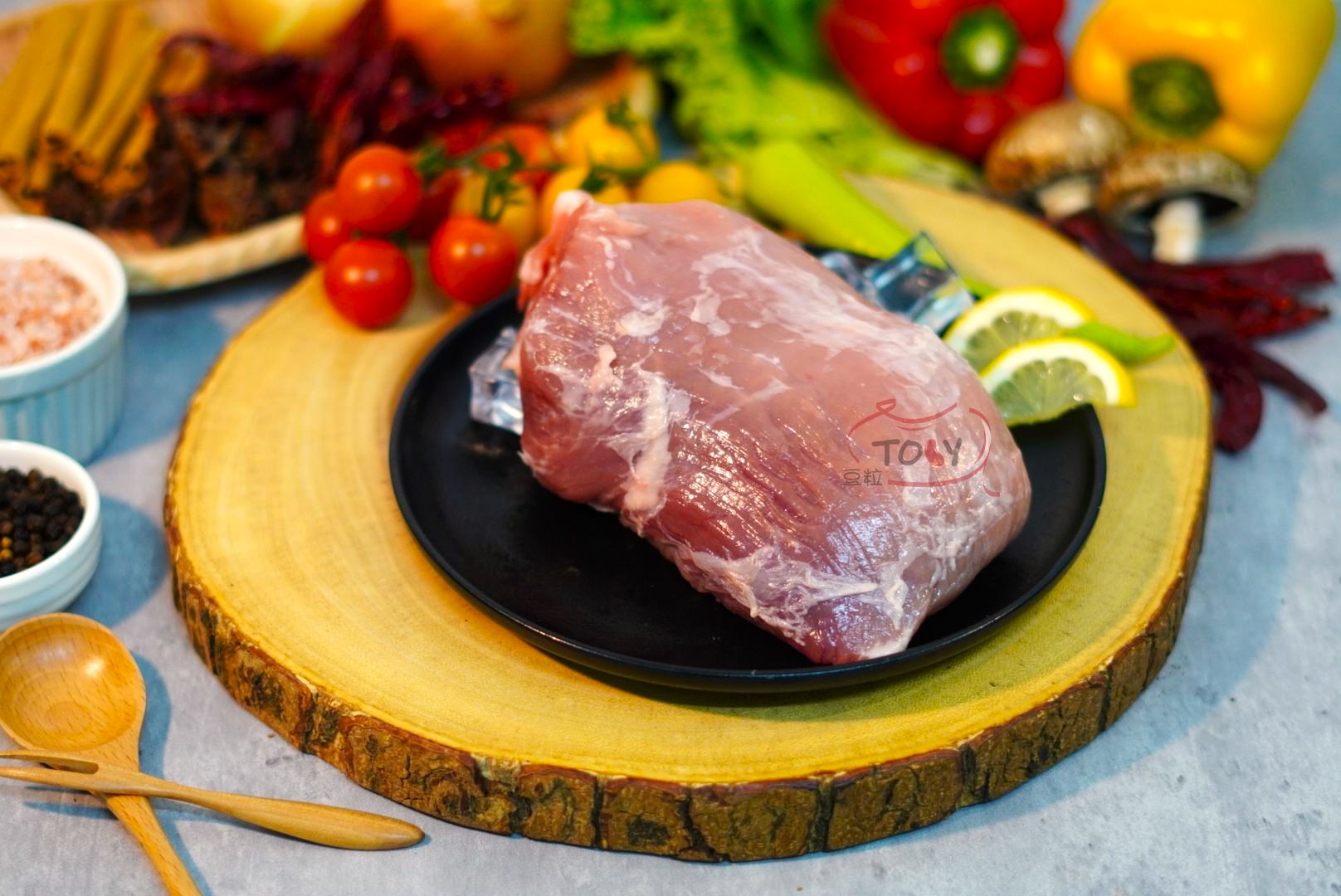Untitled design - 1 猪波仔肉 Pork Muscle Meat 500gm - Image 1