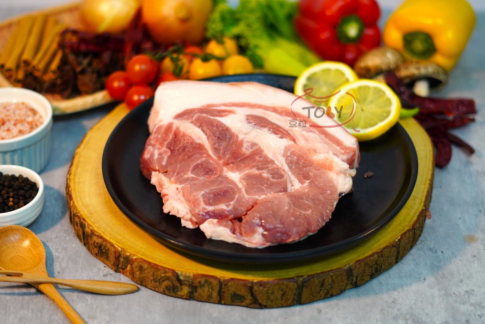 Untitled design - 1 五花肉 Pork Shoulder Slice 500gm - Image 1